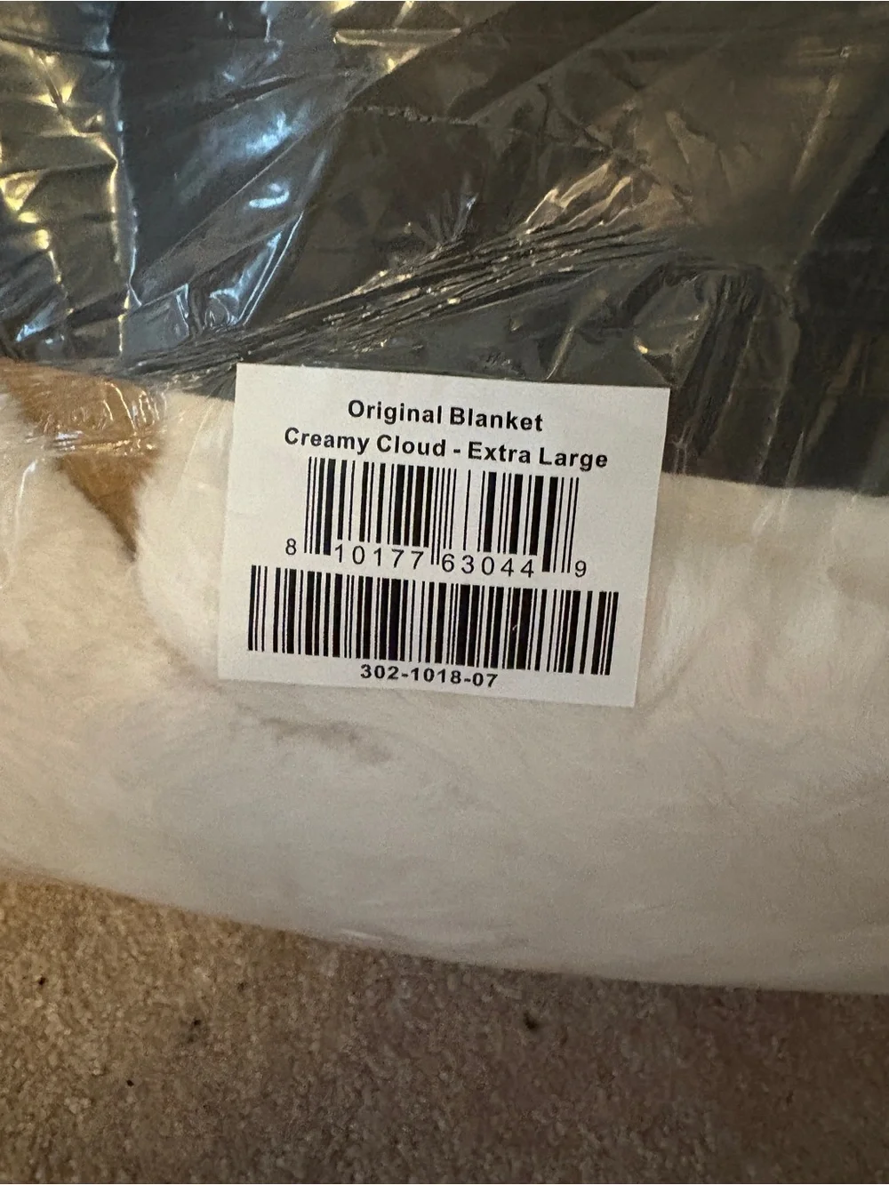 Lola in Creamy Cloud - original blanket - size XL (NEW)